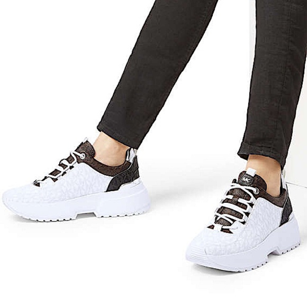 Michael Kors👟Cosmo ‘MK’ Logo Sneaker